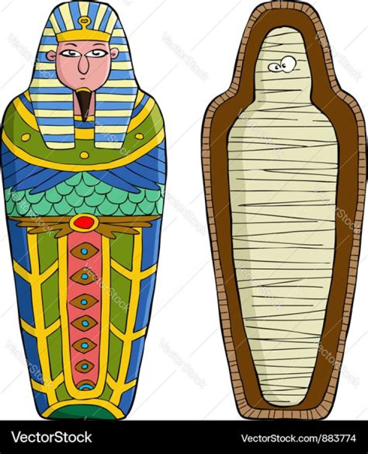 Amazing Mummy Coffin Drawing Ideas And Inspiration