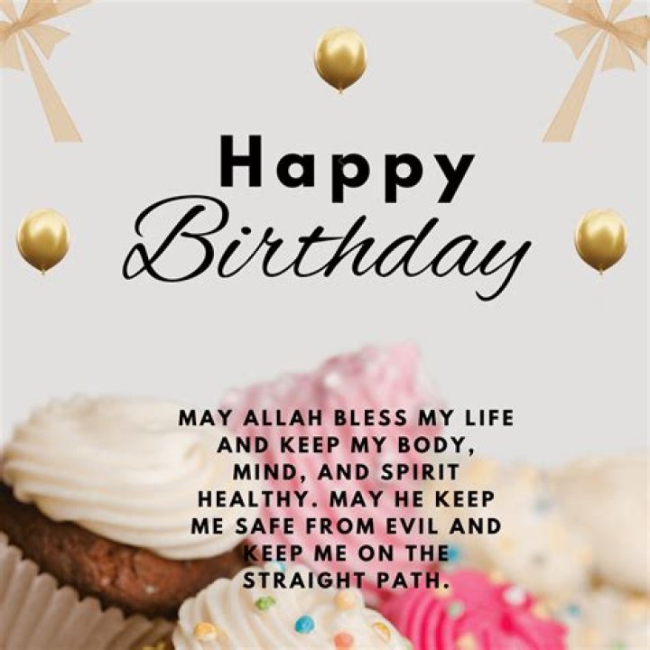 Joyous Birthday Blessings For A Muslim Friend