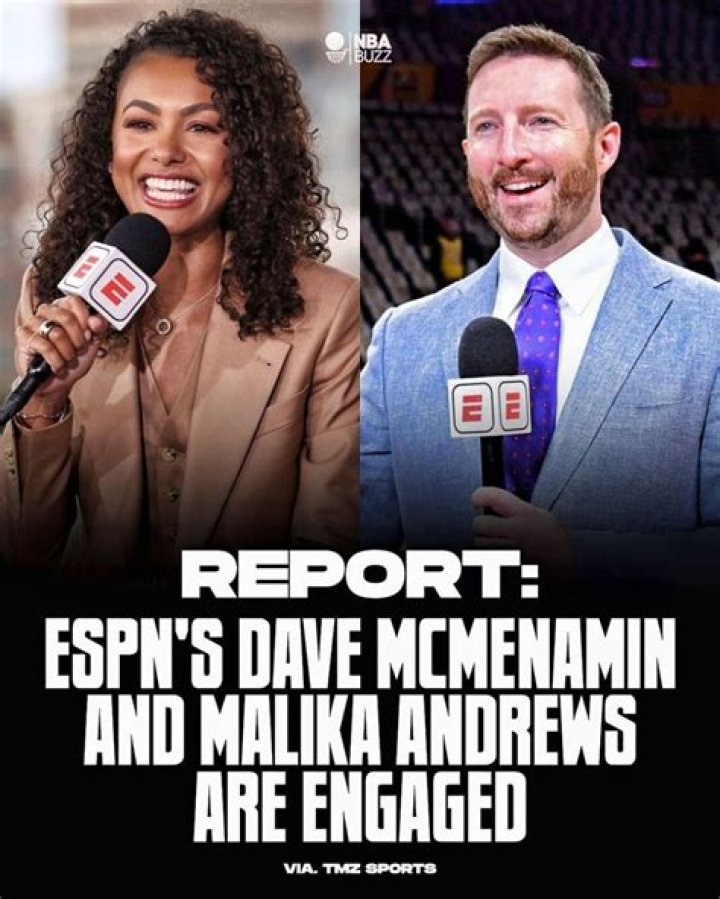 The Dynamic Duo Of Sports News: Malika Andrews And Dave McMenamin