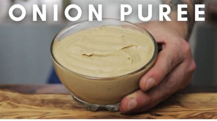 The Essential Onion Puree Recipe: A Culinary Masterpiece