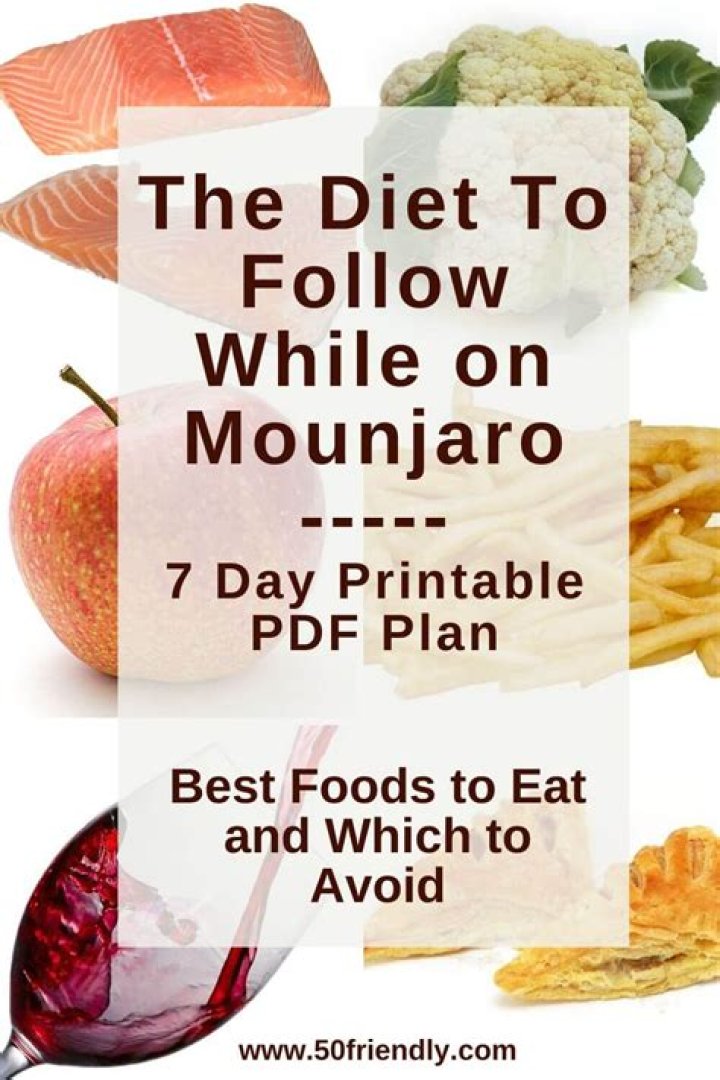 Understanding The Diet While On Mounjaro: A Guide To Eating Well