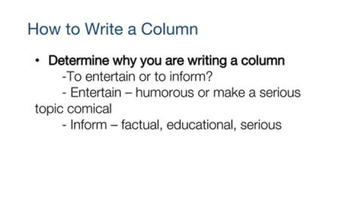 Your Ultimate Guide To Captivating Column Writer Jobs